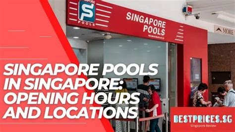 singapore pools outlets|Branches, Retailers and Live Betting Venues .